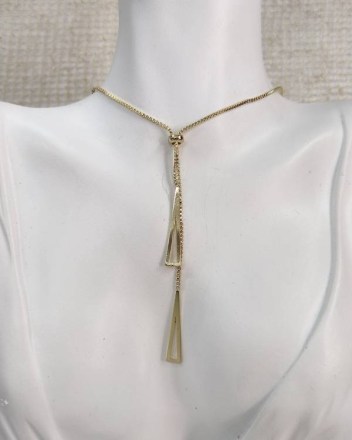 8  α  κολιε γραβατα χρυσο τριγωνο (1)